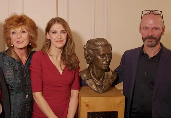 Second World War hero Krystyna Skarbek, aka Christine Granville, is commemorated in bronze